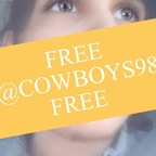 Onlyfans free content cowboys98 

 profile picture