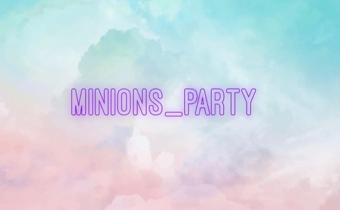 Header of minions_party